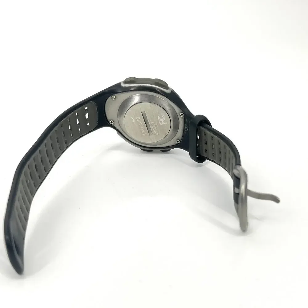 Nike Black Gray Triax CV10 SM0020 Wrist Watch Works
